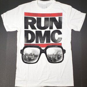 Run DMC Jam Master Jay Graphic T-Shirt Vintage Hip Hop Rap Rock Tee 84
